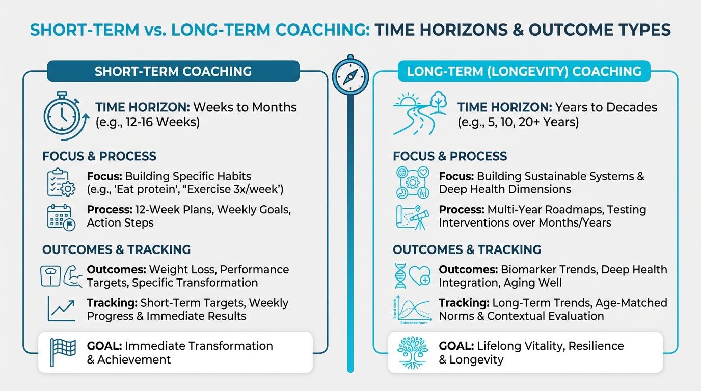 Short-Term vs Long-Term Coaching
